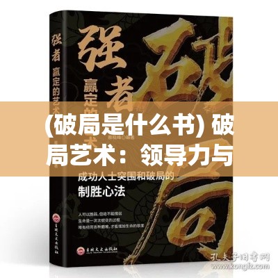 (破局是什么书) 破局艺术：领导力与决策在紧张环境中的运用与反思